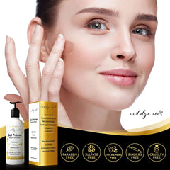 IndulgeMe Conductive Gel Primer: dispense shot demonstrates easy pre-treatment prep for microcurrent sessions.