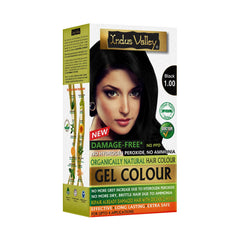 Indus Valley gel hair color kit front view for easy at-home color application