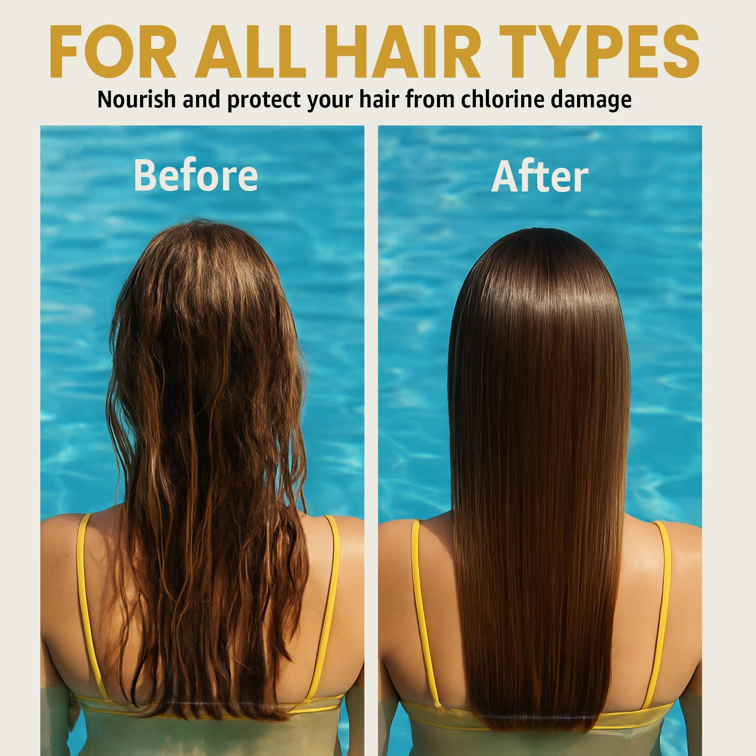 INFINA ESSENTIALS color-safe-sulfate-free-label ensures gentle color care.