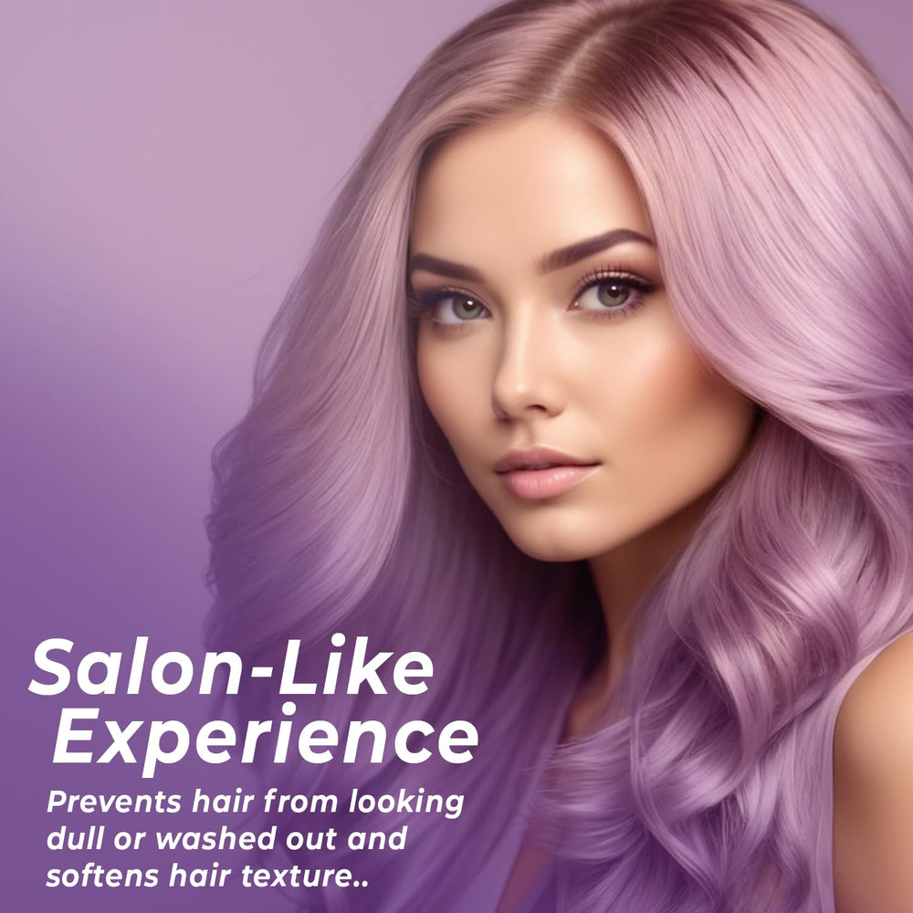 INFINA ESSENTIALS color-treated hair care close-up emphasizes chamomile and silk protein.