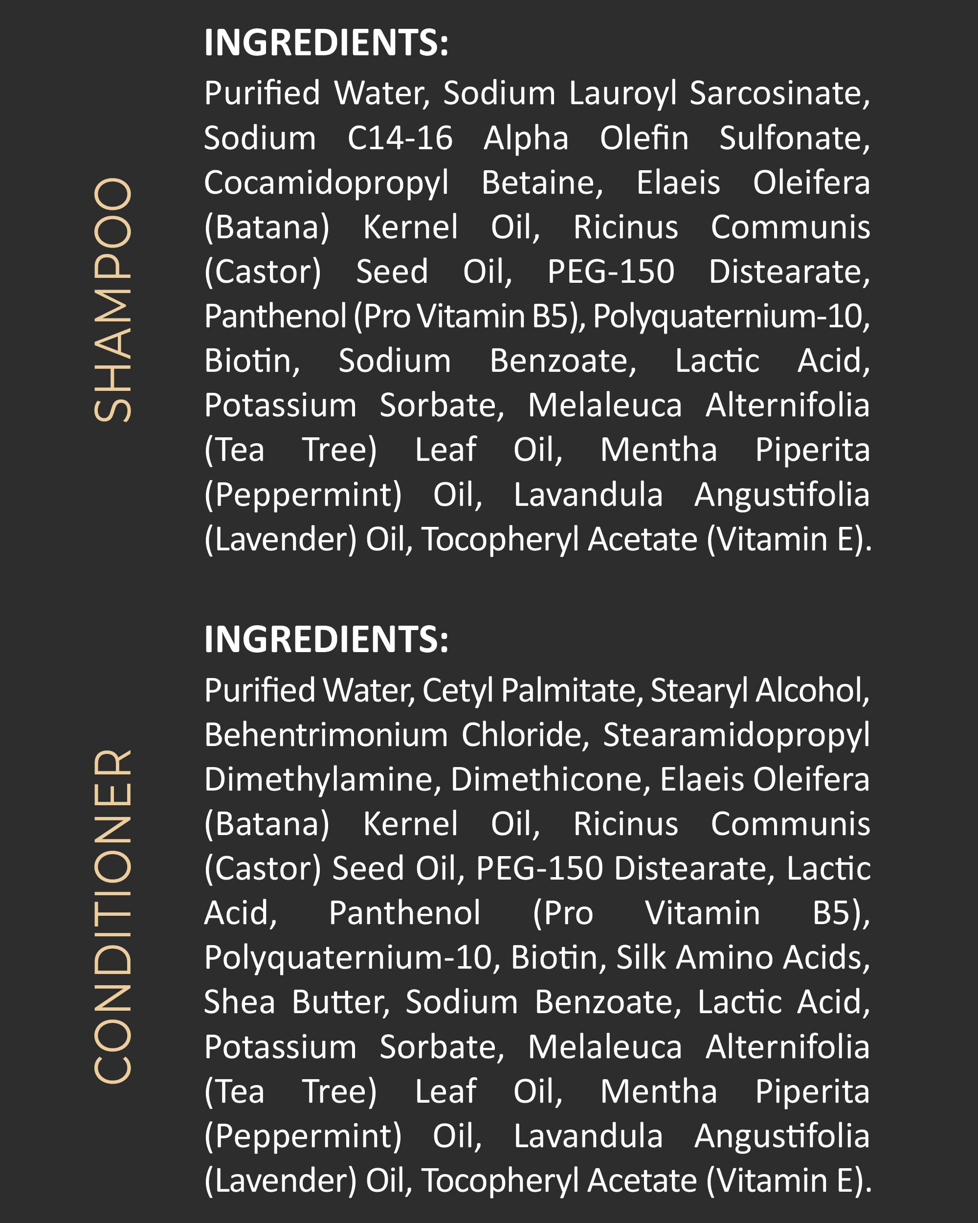 INFINA ESSENTIALS conditioner being applied with comb for detangling ease.