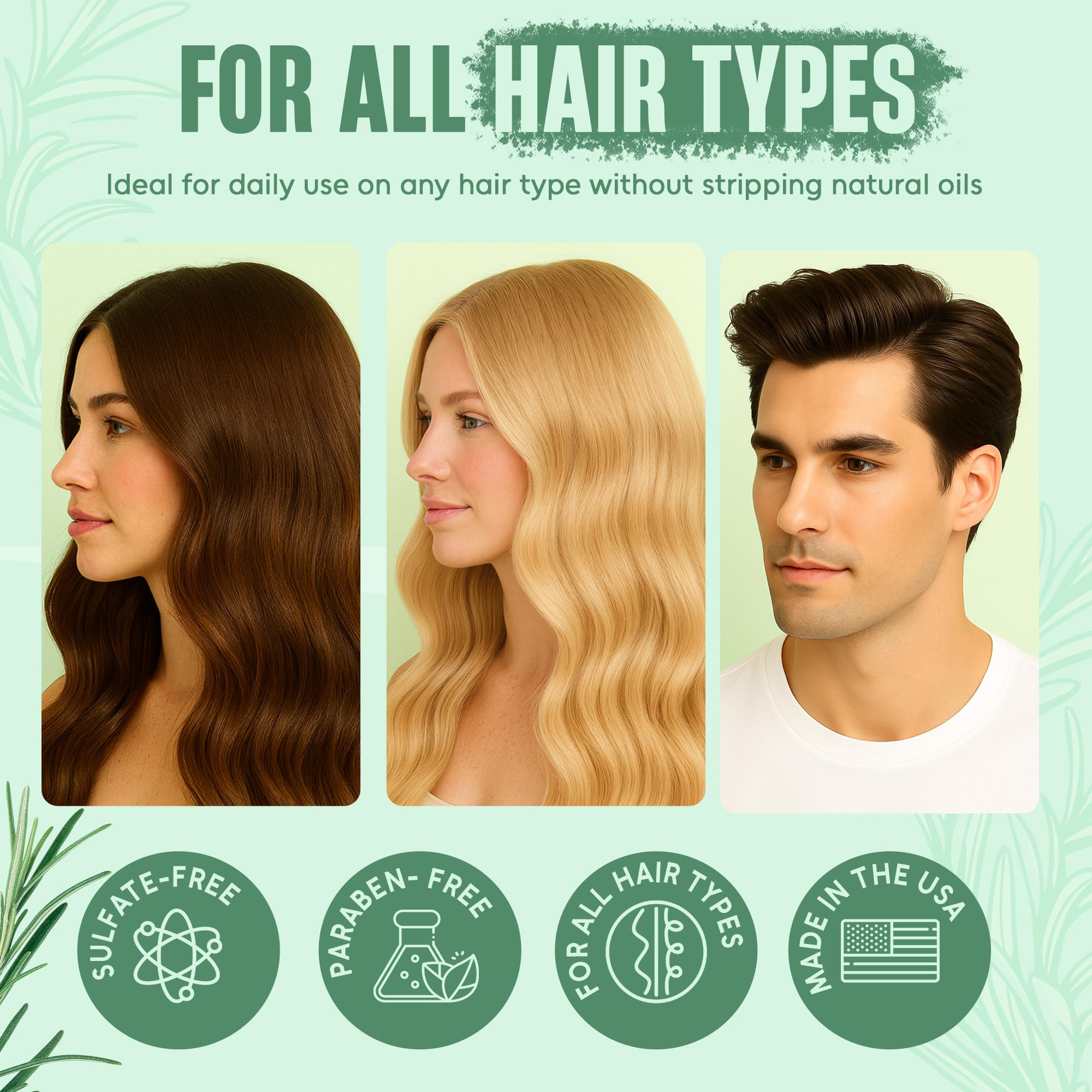 INFINA ESSENTIALS Family Use scene shows versatile care for men and women.