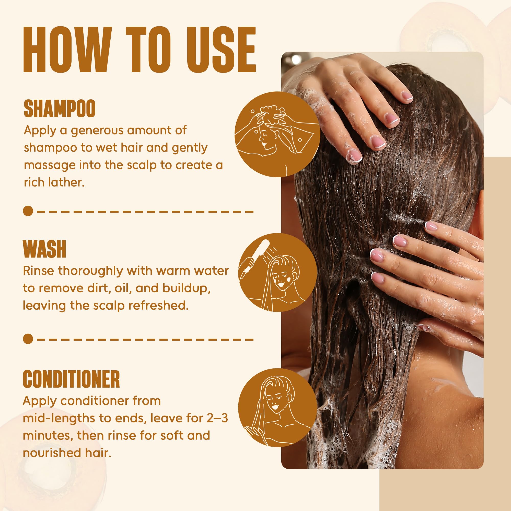 INFINA ESSENTIALS sulfate-free label on shampoo bottle indicating gentle formula.
