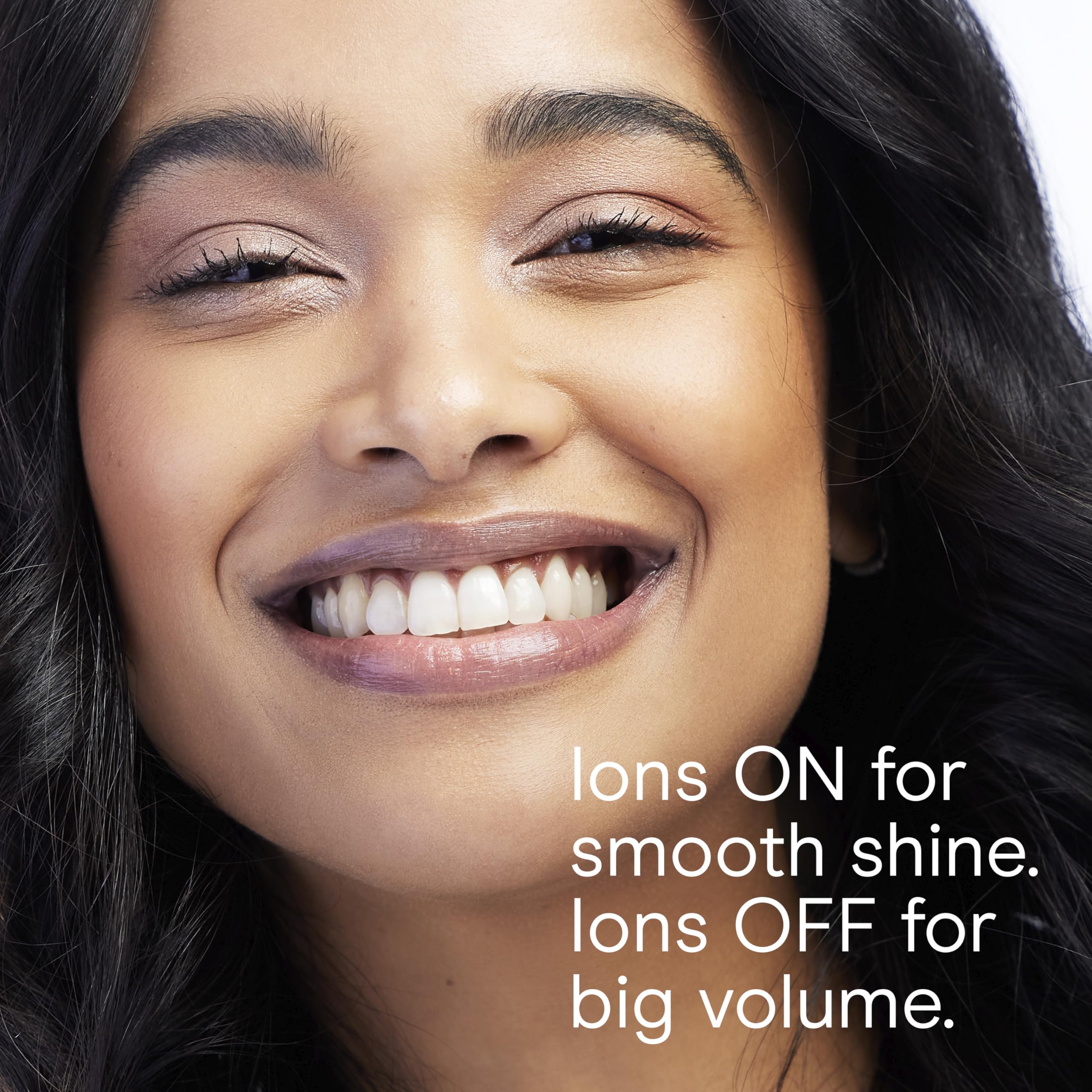 1,000-watt air power powers fast drying and styling with InfinitiPRO.