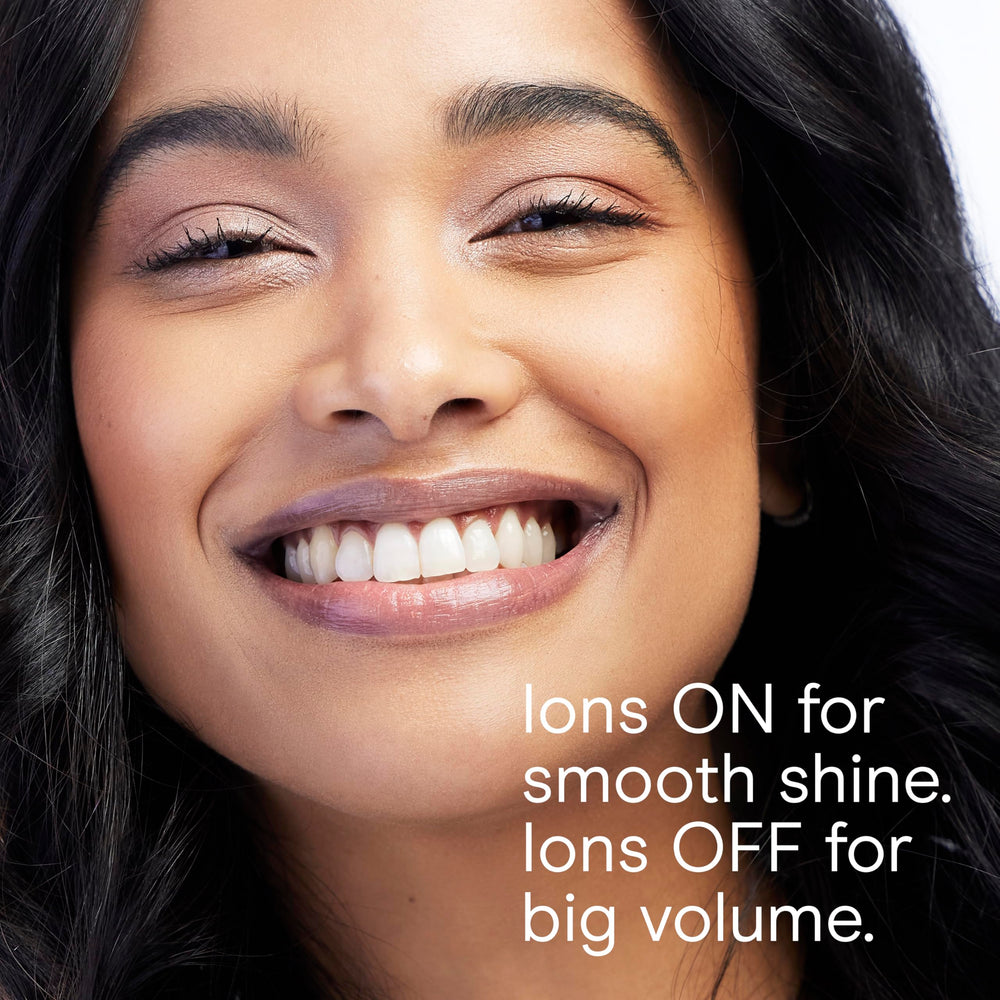 1,000-watt air power powers fast drying and styling with InfinitiPRO.