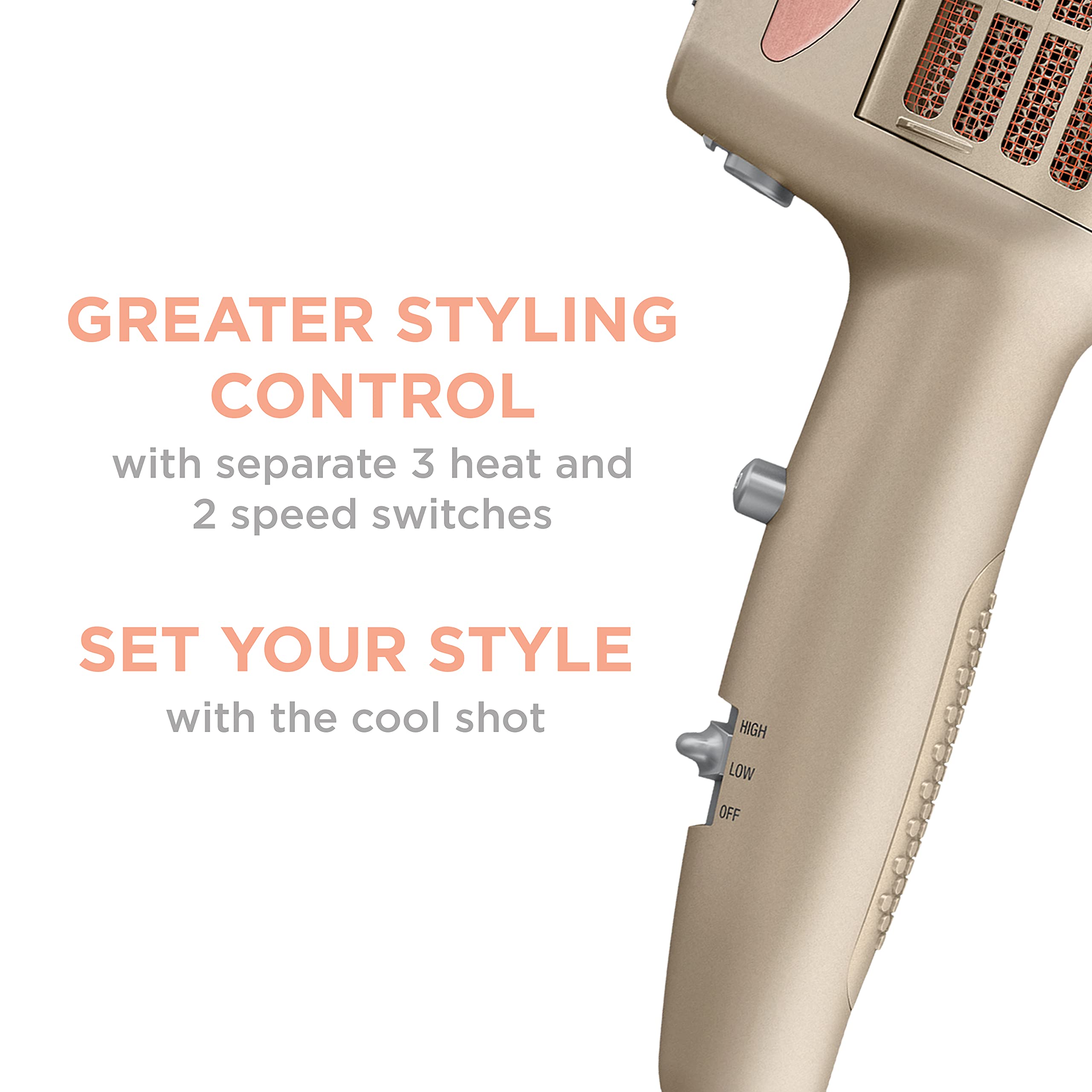 Conair InfinitiPRO boar bristles attachment boosts body and shine