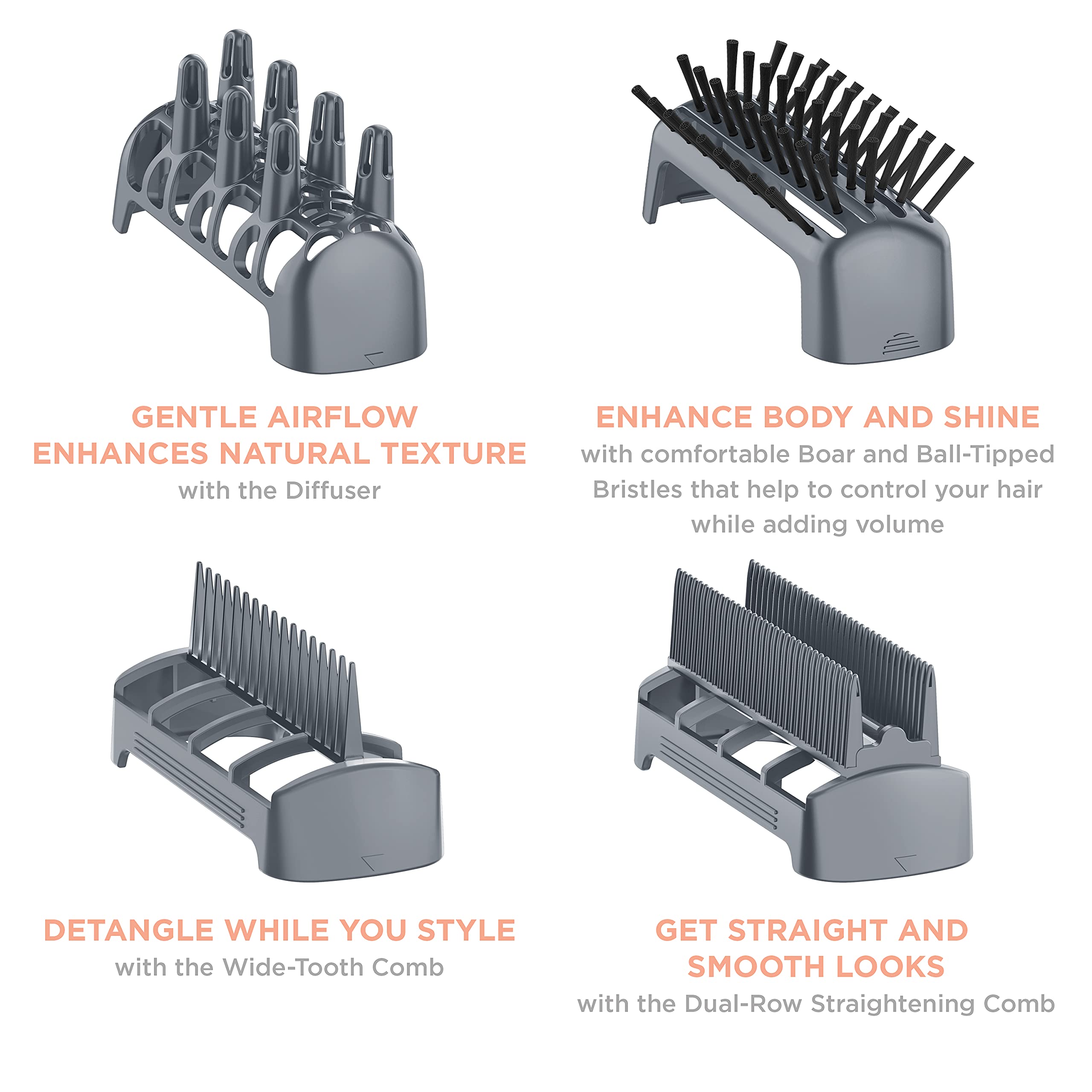 Conair InfinitiPRO cool shot button in action for secure hold