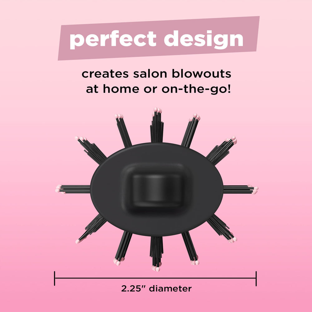 Infinitipro Knot Dr. oval dryer brush with ionic ceramic for shine and frizz control