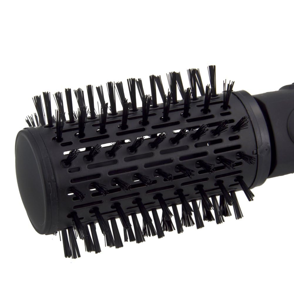 InfinitiPro Spin Air anti-static bristles close-up highlights tangle-free detangling potential