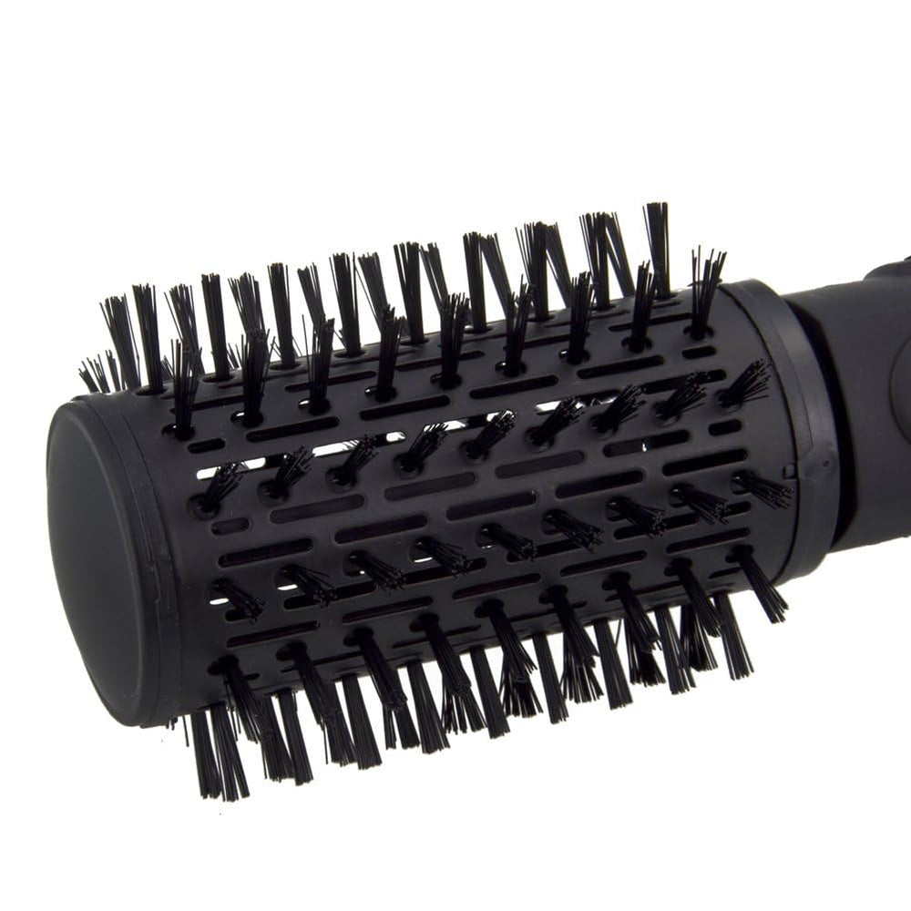 InfinitiPro Spin Air anti-static bristles close-up highlights tangle-free detangling potential