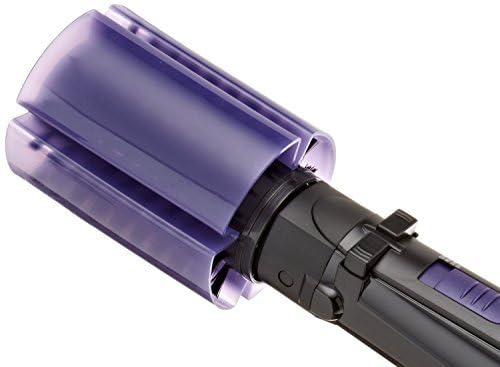 InfinitiPro Spin Air 2-inch tourmaline-ceramic close-up showcases smoother, shine-enhanced hair