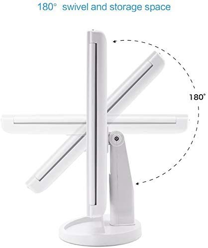 Infitrans trifold mirror 180 rotation enables versatile viewing angles