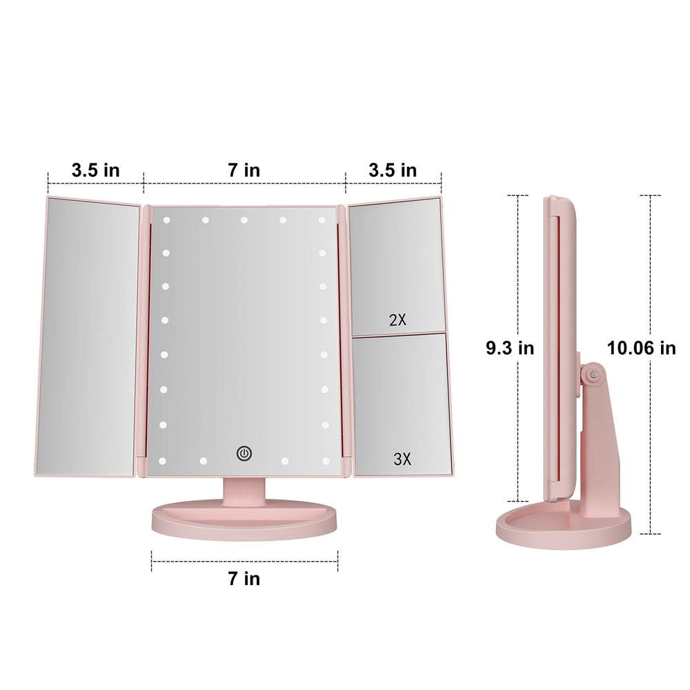 Infitrans left panel 1x magnification for natural facial detail.