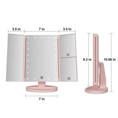 Infitrans left panel 1x magnification for natural facial detail.