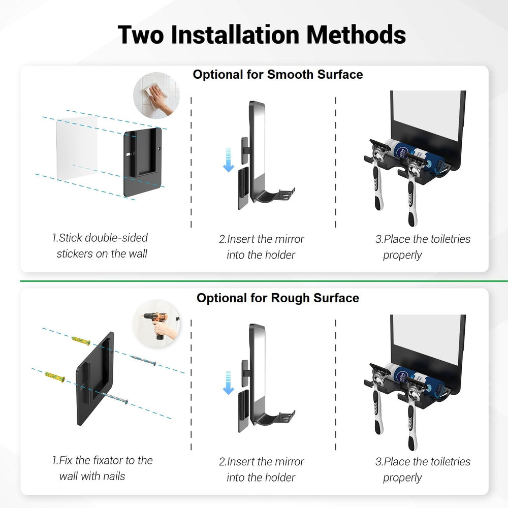 Infitrans foam-canister storage adds convenient organization inside the bracket