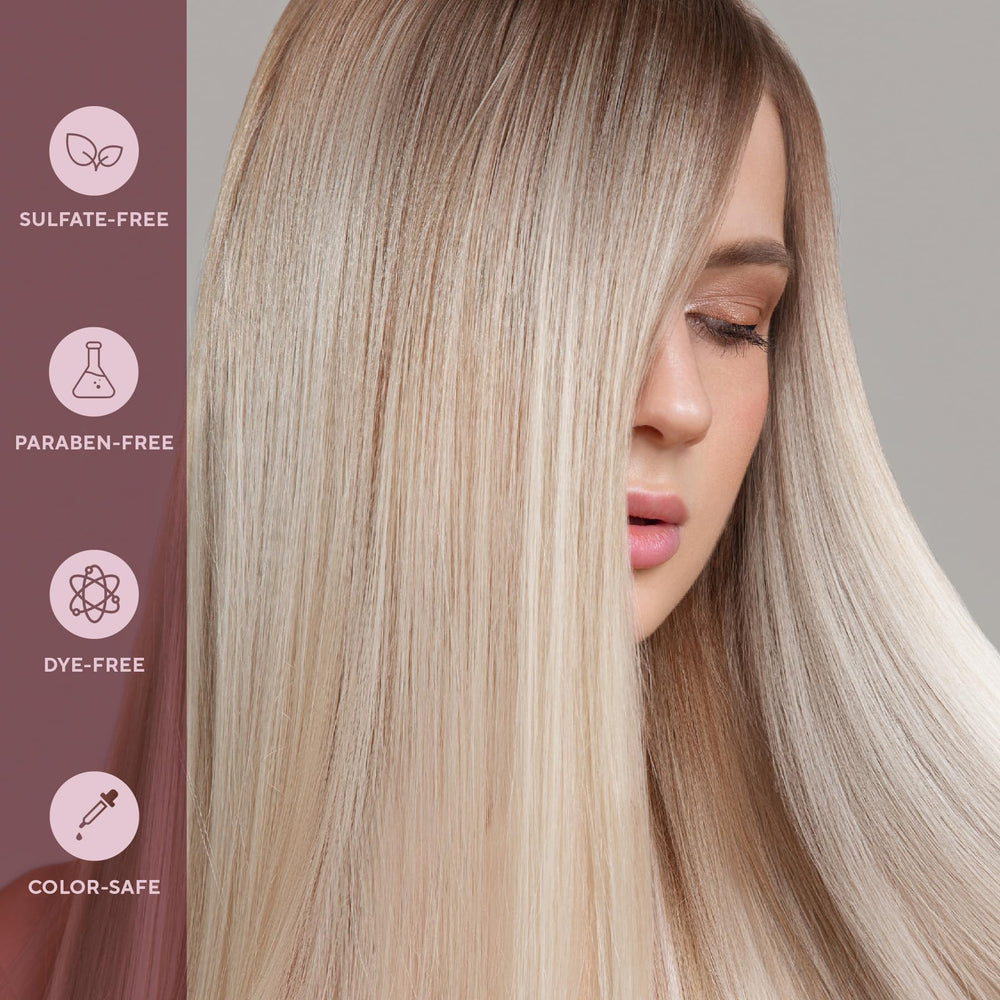 Infusion K color-safe sulfate-free USA made label