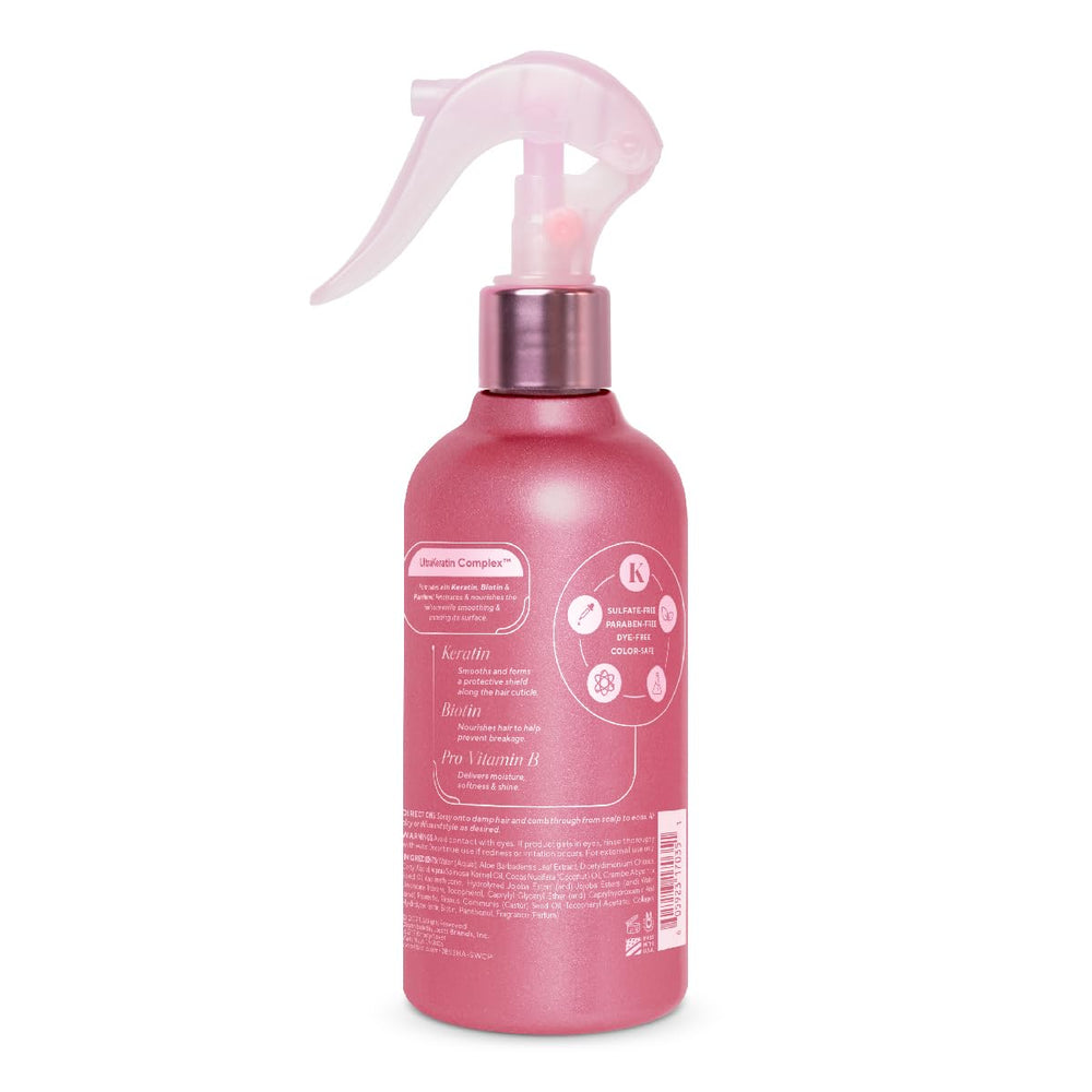Infusion K UltraKeratin Complex ingredient closeup highlighting revitalizing formula for hair strength