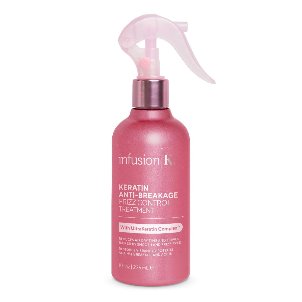 Infusion K 8oz bottle shows clean ingredients label