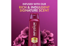 Infusium avocado olive oils ingredient closeup emphasizing nourishing oils for hydration