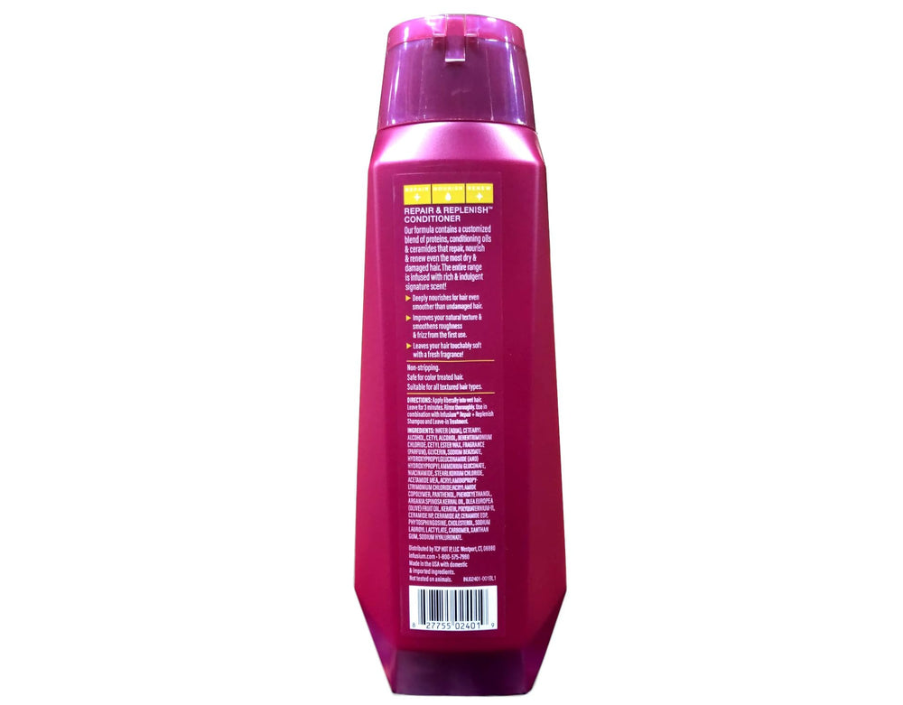 Infusium daily hair care ritual setup for a balanced moisture routine