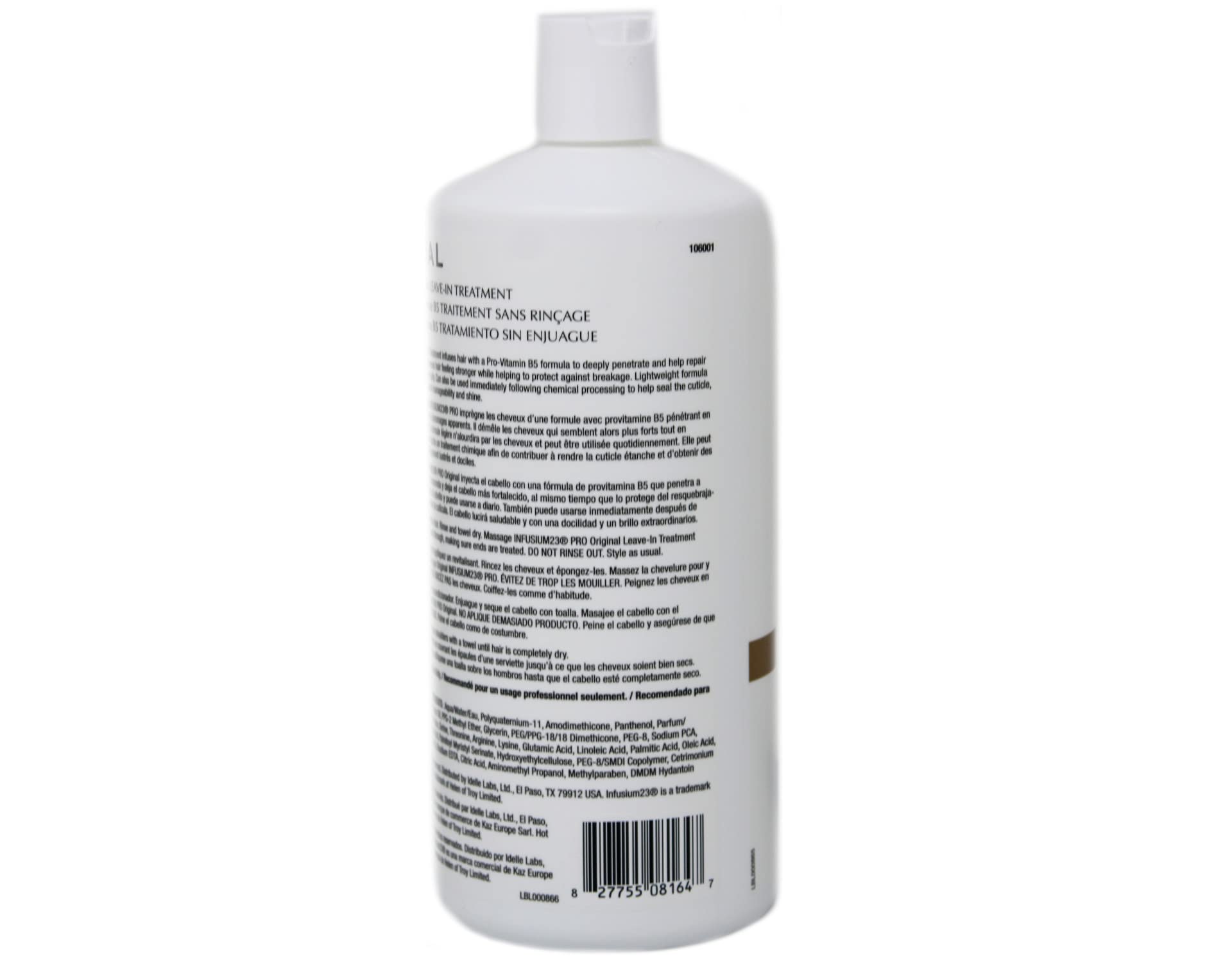 INFUSIUM 23 Pro Treatment Original texture close-up indicates creamy detangling formula