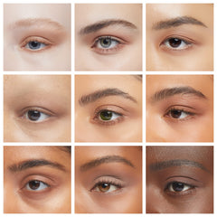 Inglot Duraline loose-eyeshadow-to-eyeliner swatch illustrates deep color and durability.