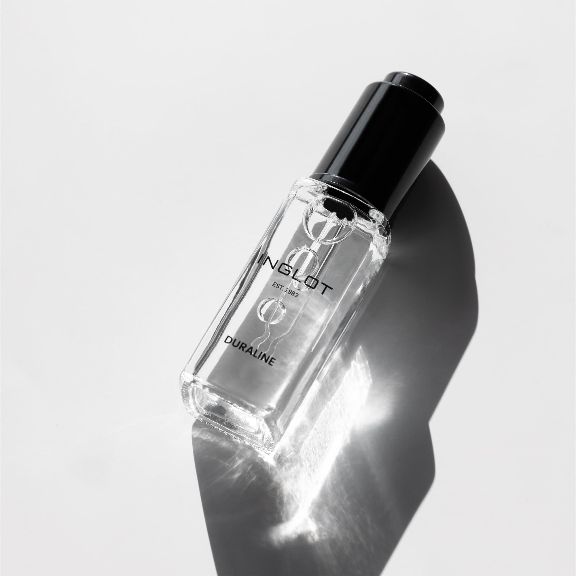 Inglot Duraline use with gel liner demonstrates restored consistency for longer-lasting color
