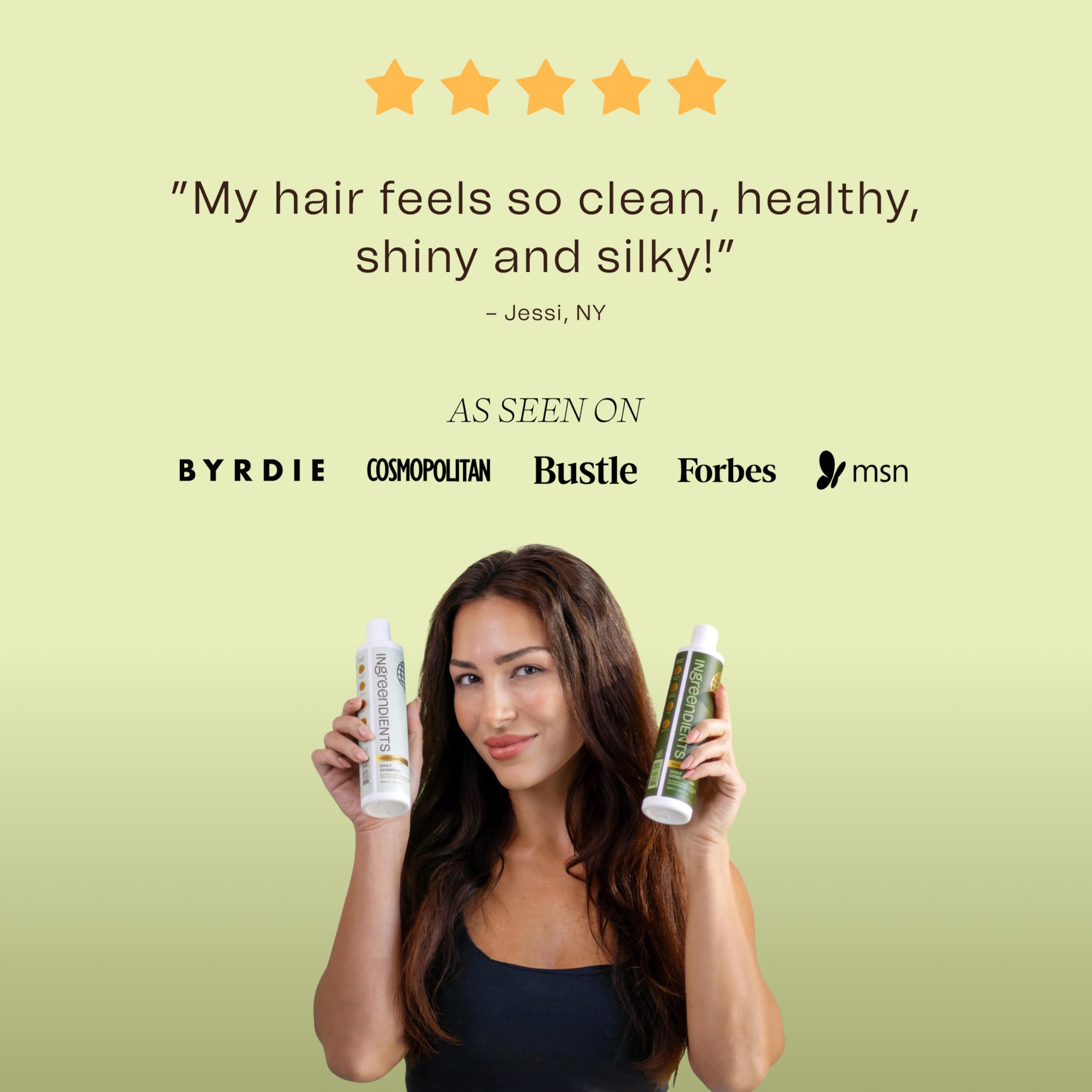 Ingreendients tea tree oil drops offer a refreshing scalp-relief aroma
