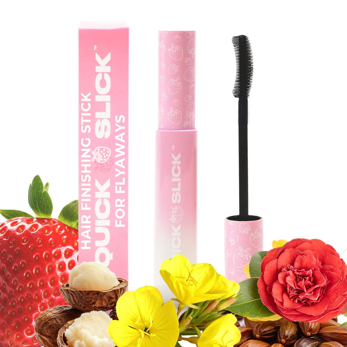 INH Hair Mascara tube for flyaways enables on-the-go touch-ups with mess-free precision