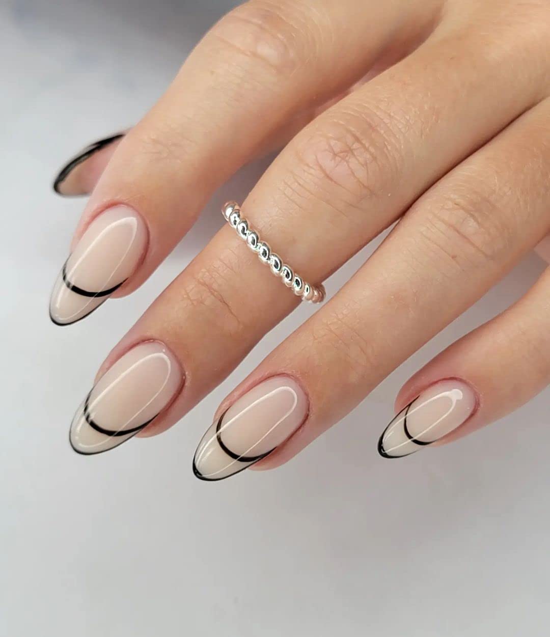 IN.HYPE beige sculpting gel overlays strengthen natural nails while adding color