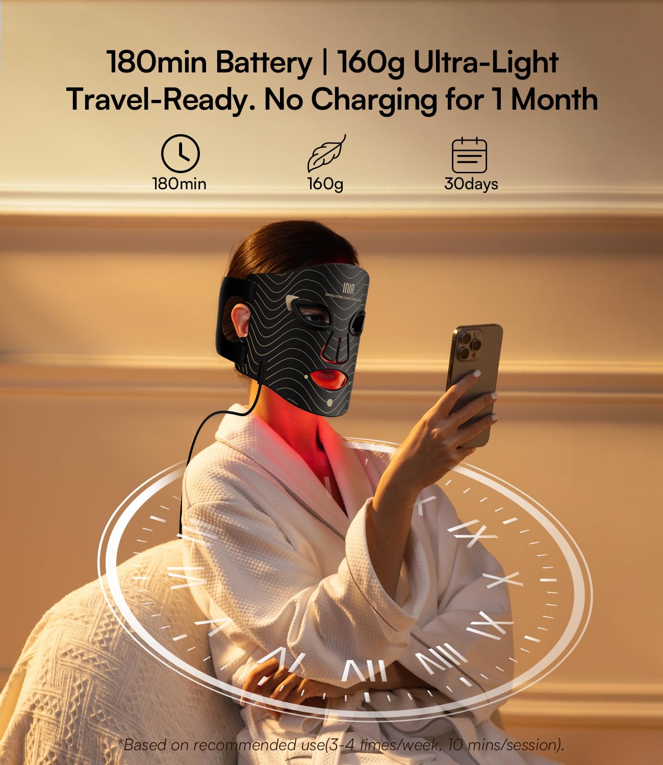 INIA mask care and storage tips for longevity and hygiene.
