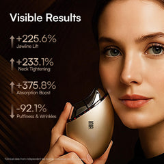 INIA neck gua sha tool close-up highlighting neck treatment and lymphatic support