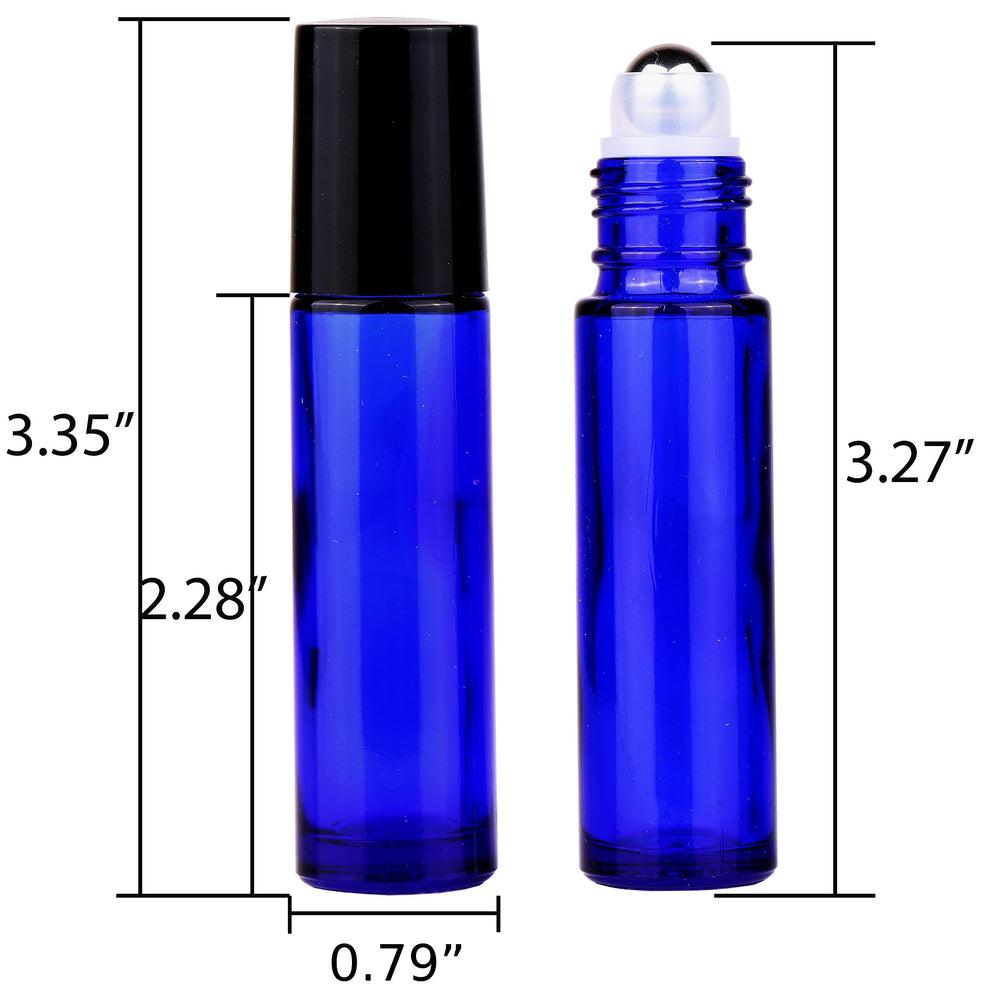 inice roller bottle stainless steel ball closeup highlights smooth roll-on