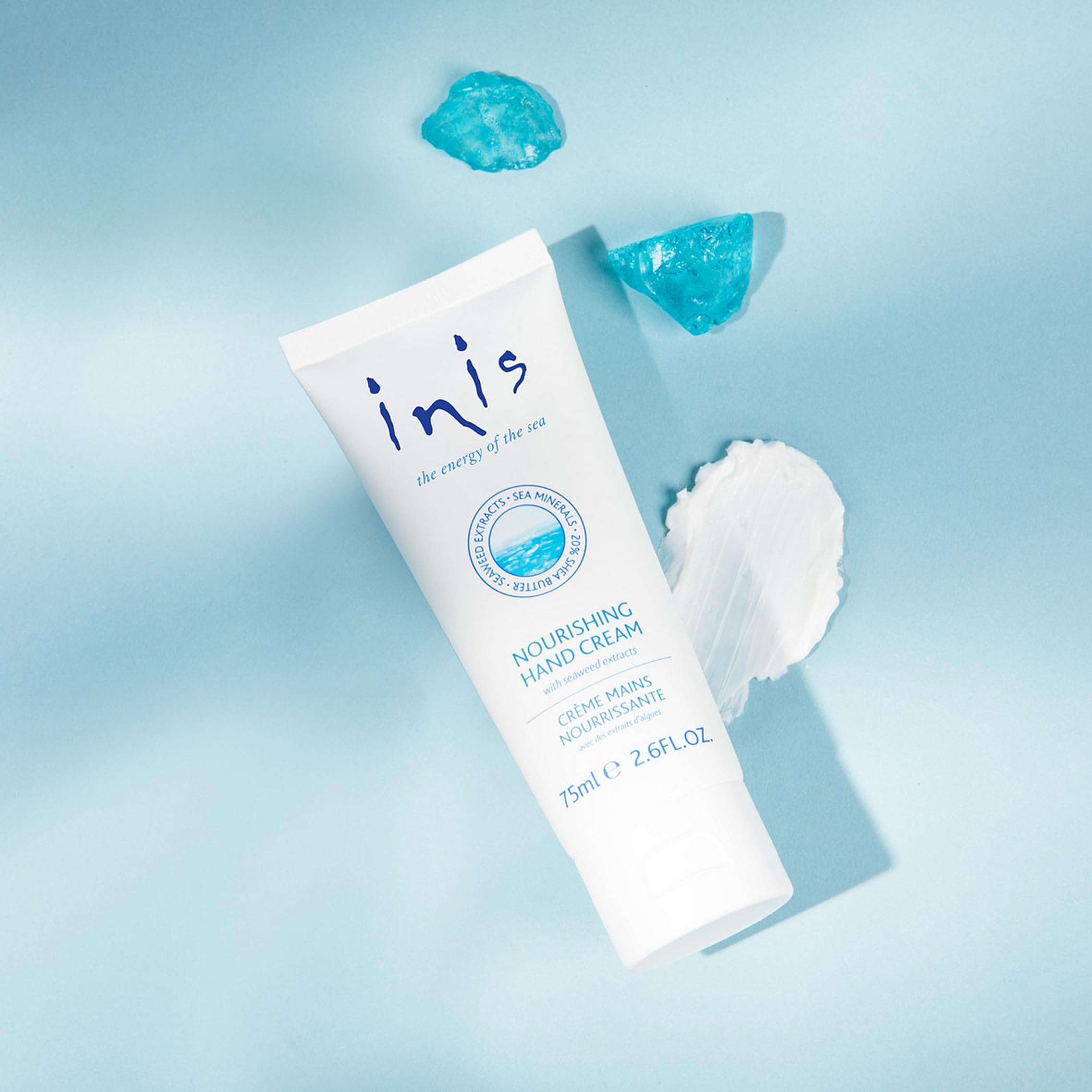 Inis Nourishing Hand Cream promotes everyday comfort for busy hands.