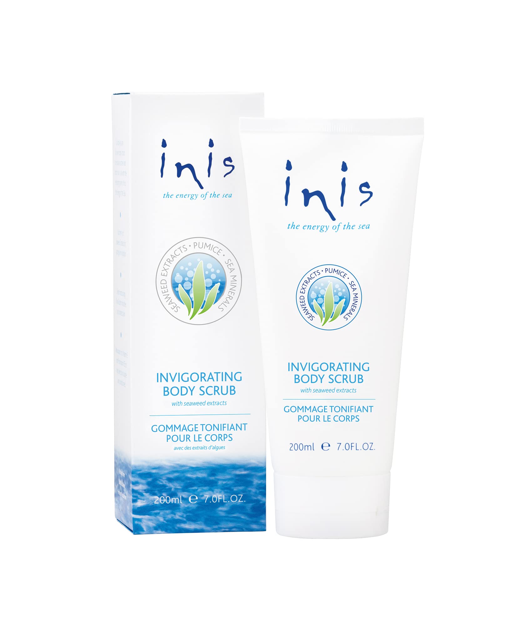 Inis the Energy of the Sea body scrub pumice-texture for gentle exfoliation and smoothing