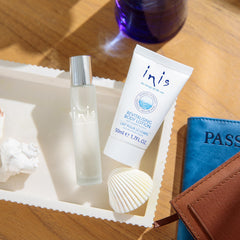 Inis Energy of the Sea Cologne close-up highlighting the unisex ocean-fresh fragrance.