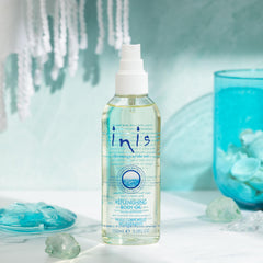 Inis Energy of the Sea replenishing body oil spray-dispense enables easy daily moisture application.
