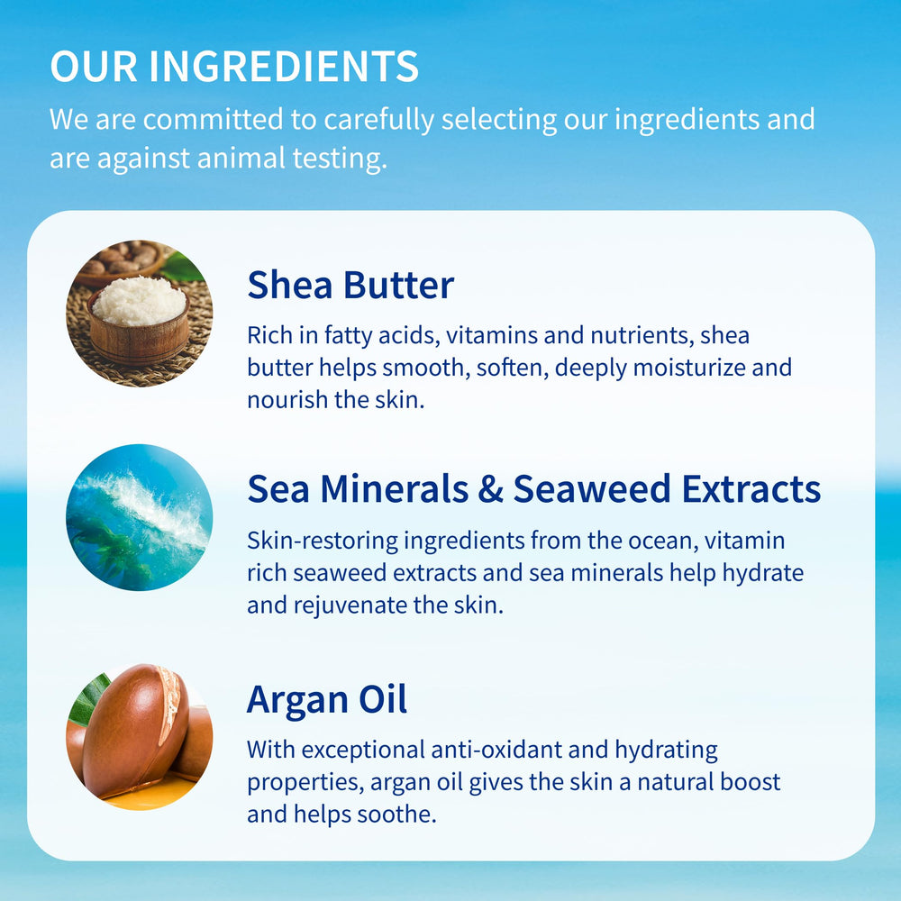 Inis vitamins B and E support conditioning and skin health.