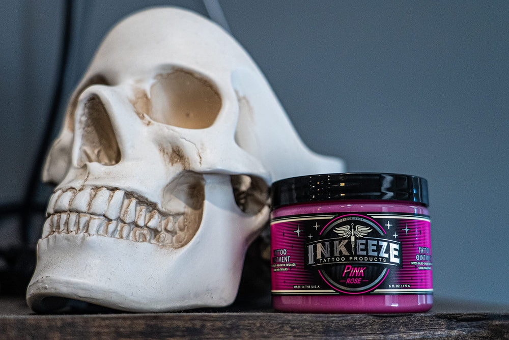 INK-EEZE Pink Ointment vegan and cruelty-free certification symbol