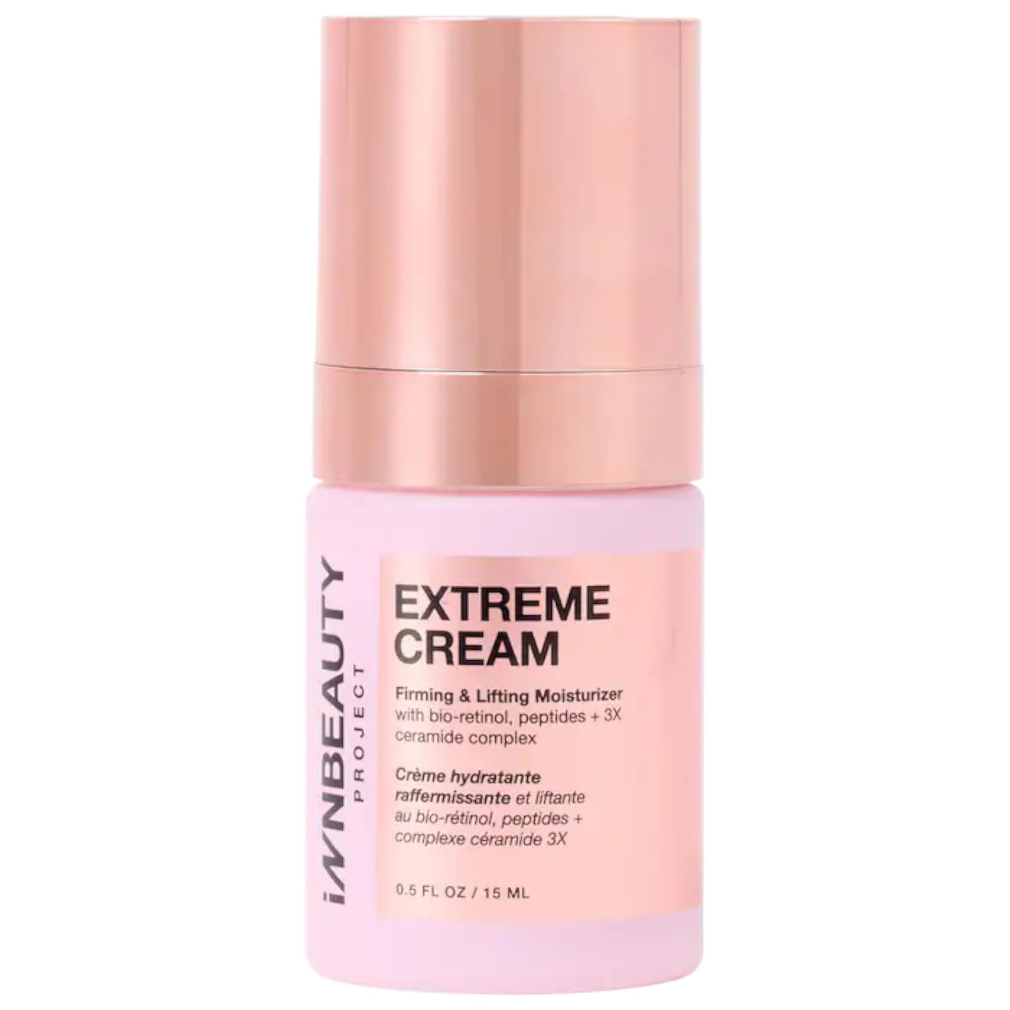 Innbeauty Project Extreme Cream jar closeup, rich hydration for a plump, refreshed complexion.