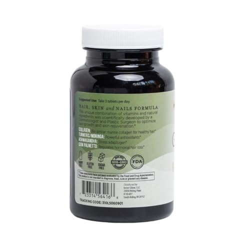 Inner Glow capsules closeup – biotin and collagen-rich for nails and skin support.