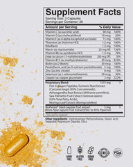 Inner Glow daily tablets pose – easy three-tablet daily routine for ongoing care.