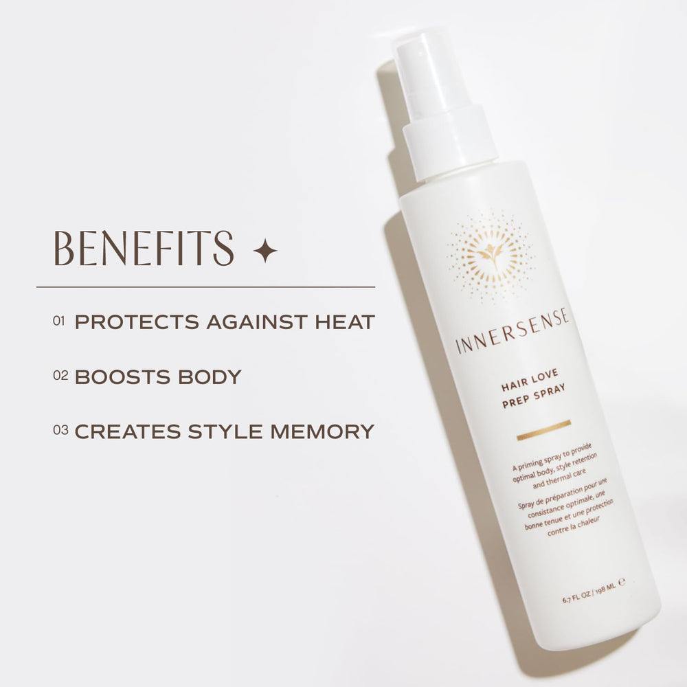 INNERSENSE Baobab and Angelica Root care against environmental exposure during styling