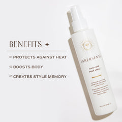 INNERSENSE Baobab and Angelica Root care against environmental exposure during styling