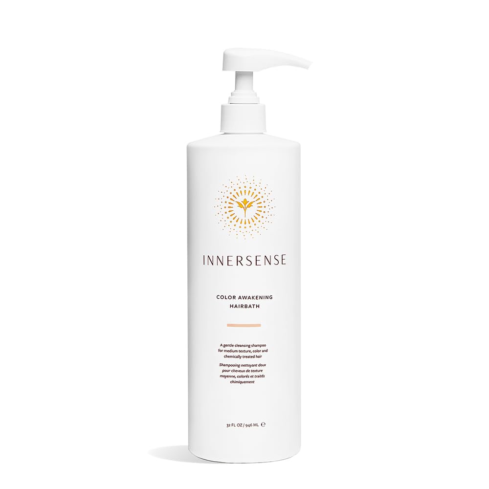 INNERSENSE Color Awakening Hairbath bottle pour for color-safe cleansing of treated hair