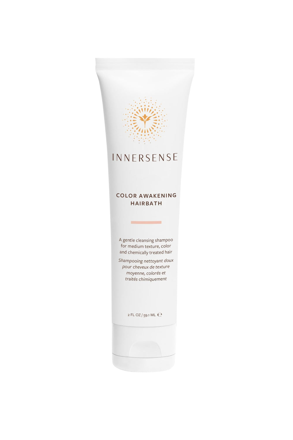 INNERSENSE Color Travel Hair Trio Radiance Conditioner bottle showcasing moisture and color protection