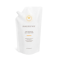 INNERSENSE daily conditioner bottle front highlights lightweight hydration for detangling and manageability.