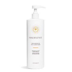 INNERSENSE Daily Conditioner bottle shows lightweight hydration for detangling and shine.