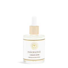 INNERSENSE Glossing Serum bottle showcases healthy shine and clean ingredients.