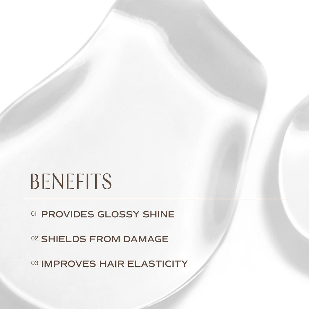 INNERSENSE Glossing Serum ingredients macadamia and cranberry shine sustainably sourced.